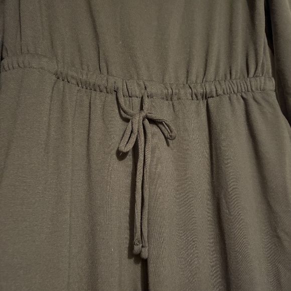 Gap Long Sleeve Fleece Jumpsuit In Deep Women’s Size Large - Picture 4 of 11